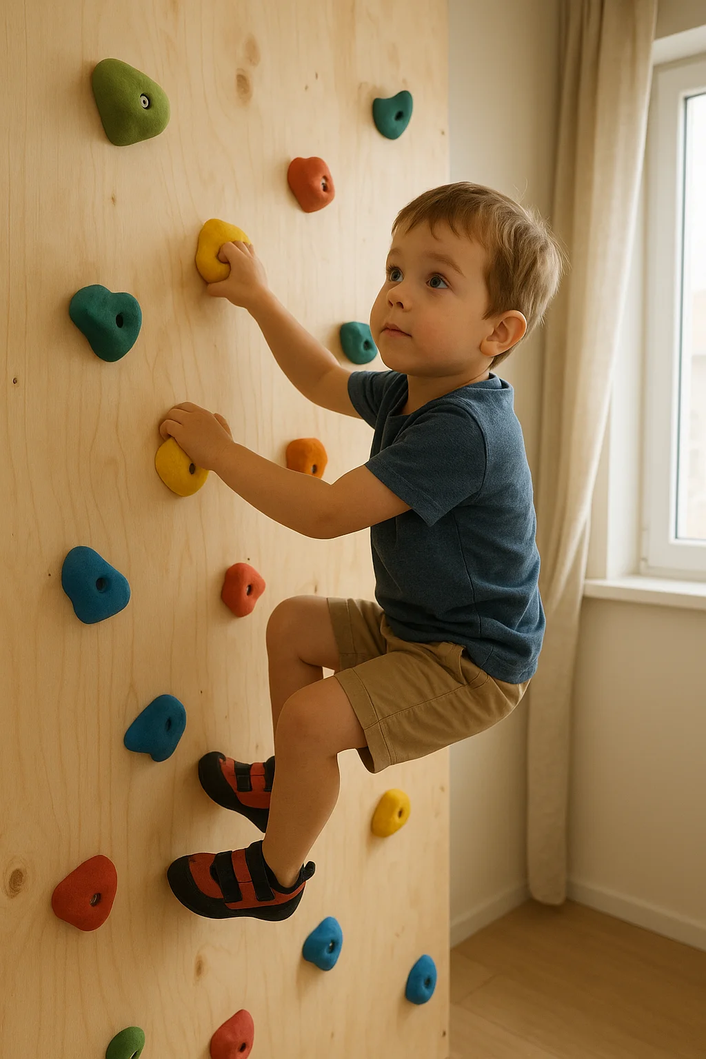 مزایای نصب دیوار صخره‌نوردی در مهدکودک و مدارس