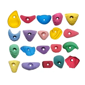 گیره صخره نوردی کودک و نوجوانان بسته 10عددی